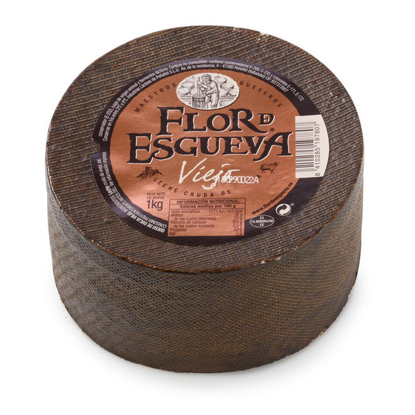 Queso puro de oveja viejo graso mini Flor de Esgueva pieza 1 Kg