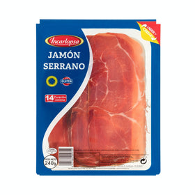 Jamón serrano Incarlopsa lonchas