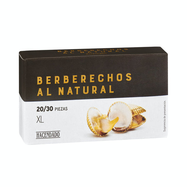 Berberechos al natural XL Hacendado 20-30 piezas