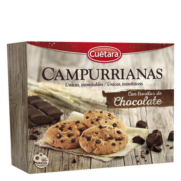 Galletas con pepitas de chocolate Cuétara 450g