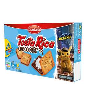 Galletas rellenas de crema de chocolate Tosta Rica Cuétara 168g