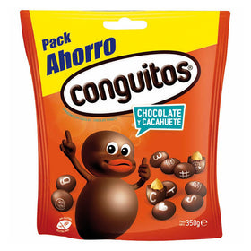 Cacahuete cubierto de chocolate Conguitos sin gluten pack ahorro