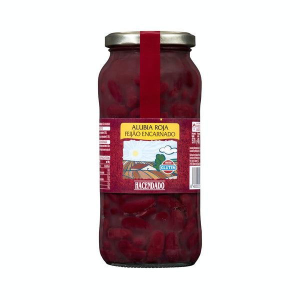 Alubia cocida roja Hacendado 570g