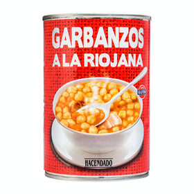 Garbanzos a la riojana Hacendado