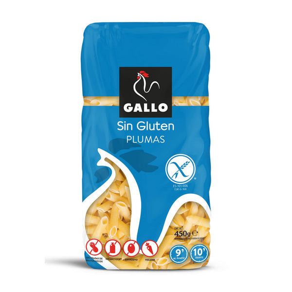 Plumas Gallo sin gluten 450 g