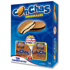 Conchas originales Codan 10 ud,