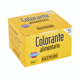 Colorante alimentario Hacendado 25 sobres