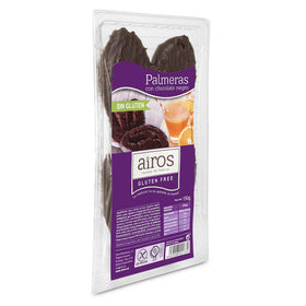 Palmera con chocolate negro Airos sin gluten 150 g