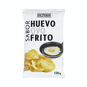 Patatas fritas sabor huevo frito Hacendado