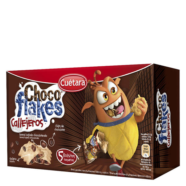 Galletas Choco Flakes Callejeros Cuétara 250g