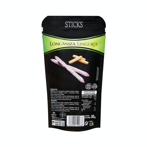 Longaniza Hacendado sticks para picar