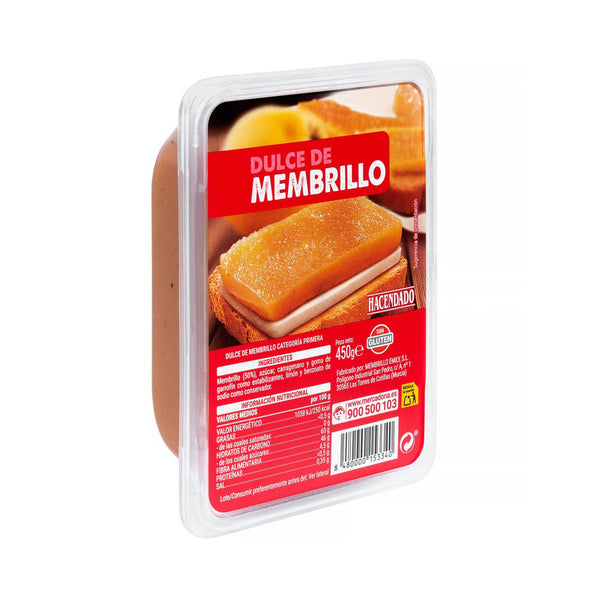 Dulce de membrillo Hacendado categoría primera