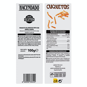 Cuquitos sabor queso Hacendado