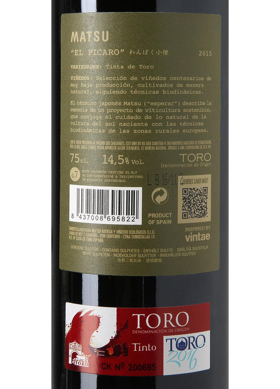 Matsu El Picaro Tinto 2019