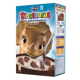 Galletas de cereales con cacao y vitaminas Dinosaurus Artiach 350g