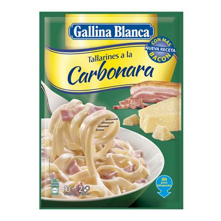 Tallarines a la carbonara Gallina Blanca 145 g