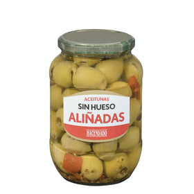 Aceitunas aliñadas Hacendado sin hueso