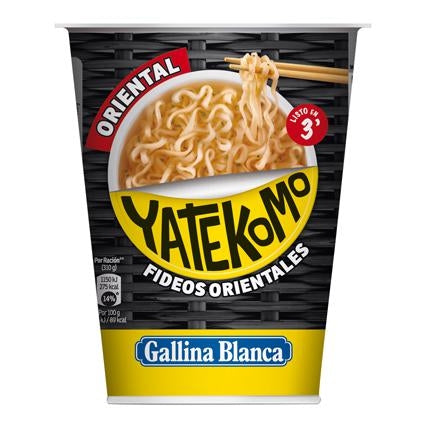 Fideos Orientales Yatekomo Gallina Blanca 60 g