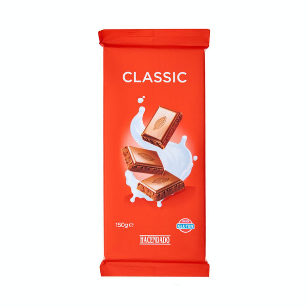 Chocolate con leche Hacendado classic