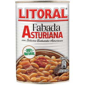 Fabada asturiana Litoral sin gluten y sin lactosa 435 g,