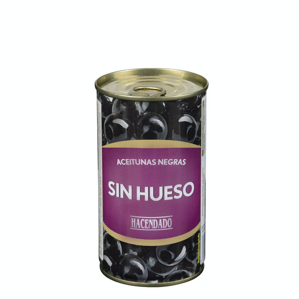 Aceitunas negras Hacendado sin hueso