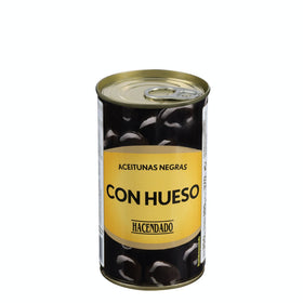 Aceitunas negras Hacendado con hueso