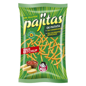 Aperitivo de patata sabor ketchup Risi sin gluten 100 g