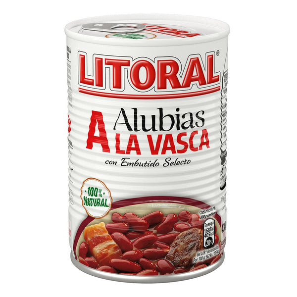 Alubias a la vasca Litoral 430 g