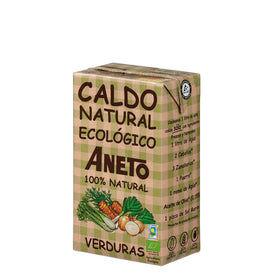 Caldo natural de verduras ecológico Aneto sin gluten 1 l