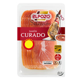 Jamón curado selección loncha El Pozo 90g