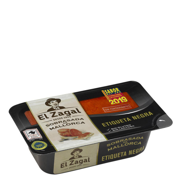 Sobrasada de Mallorca etiqueta negra El Zagal 200 g