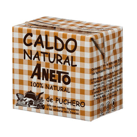 Caldo natural de puchero Aneto sin gluten y sin lactosa 500 ml