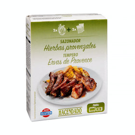 Sazonador al horno y microondas pollo y costillas a las hierbas provenzales Hacendado con bolsa