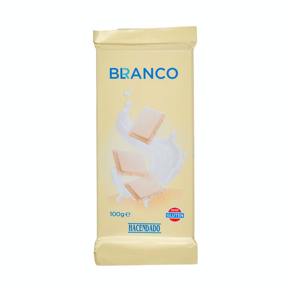 Chocolate blanco Hacendado