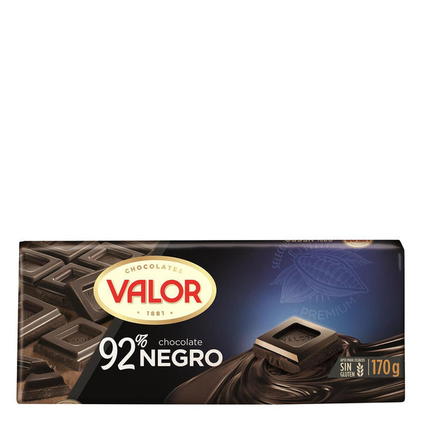 Chocolate negro 92% sin gluten