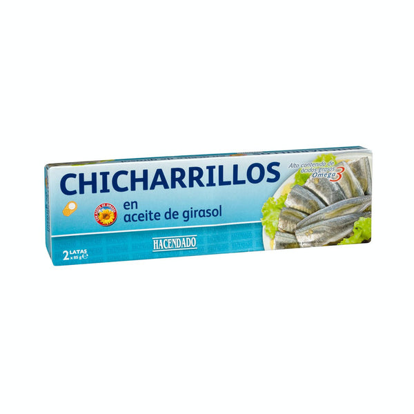 Chicharrillos en aceite de girasol Hacendado