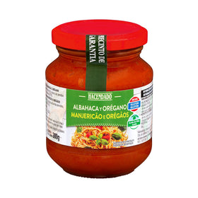 Salsa de tomate, albahaca y orégano Hacendado