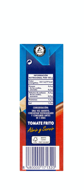 Tomate frito Hacendado 3x400g