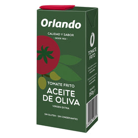 Tomate frito con aceite de oliva virgen extra Orlando sin gluten tarro 350g