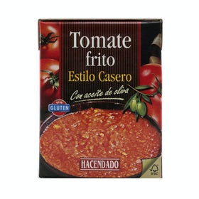 Tomate frito estilo casero Hacendado con aceite de oliva